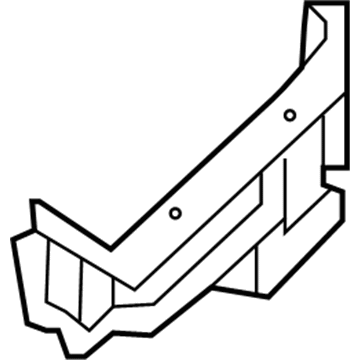 Mopar 4389566AE Lower Extension, Rear Outer Passenger Side