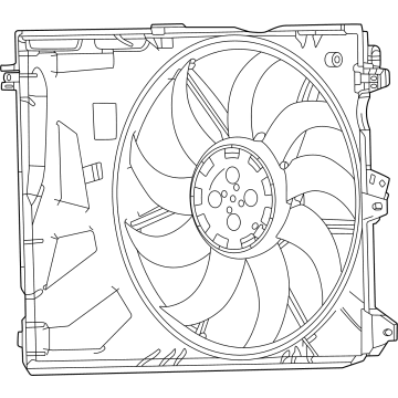 Dodge Engine Cooling Fan - 68475910AB