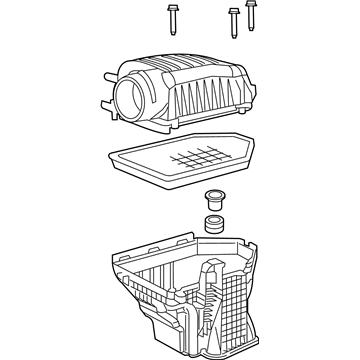 Dodge 68413348AB Air Cleaner Assembly
