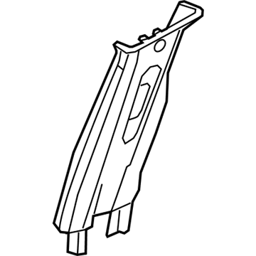 Jeep 6NZ64LXHAA Molding - B Pillar