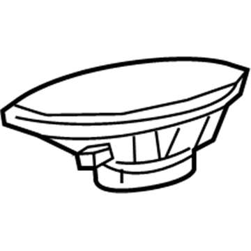 Ram 5091019AB Rear Speaker