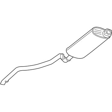Jeep Tail Pipe - 68030054AA