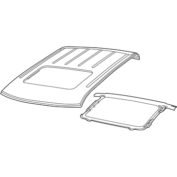 Ram 55372230AE Roof Panel