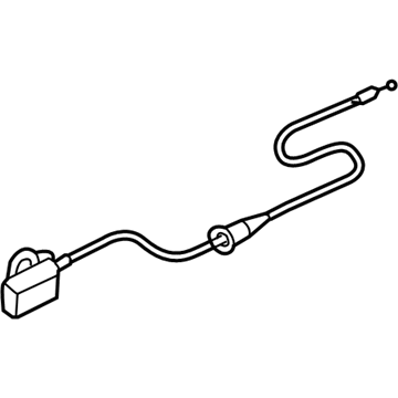 Dodge 68185112AB Release Cable