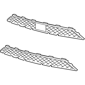 Chrysler 68214482AD Lower Grille