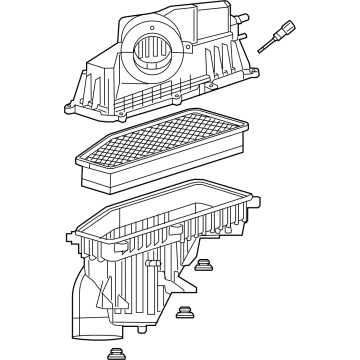 Jeep 68292846AG Air Cleaner Assembly
