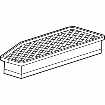 Jeep 68320315AB Air Filter