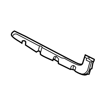 Mopar 55079223AH Side Retainer, Rear Driver Side