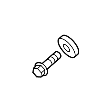 Jeep 6513080AA Crankshaft Pulley Bolt
