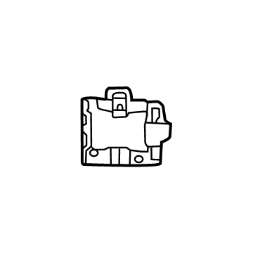 Jeep 68466781AB Distance Sensor Bracket