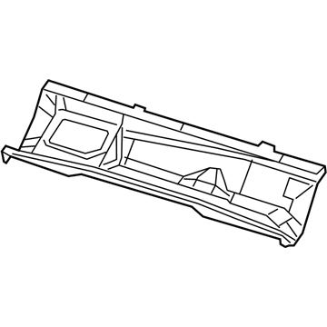 Jeep 68298671AC Plenum Panel