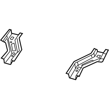 Mopar 68426131AA Floor Rail, Front Driver Side