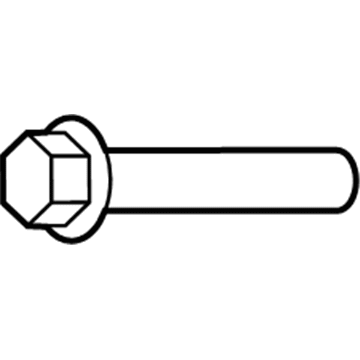 Jeep 6104221AA Water Pump Bolt