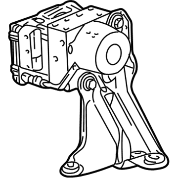Mopar 5093987AA ABS Control Unit Bracket