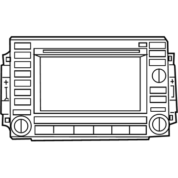 Mopar 5091118AA Display Unit