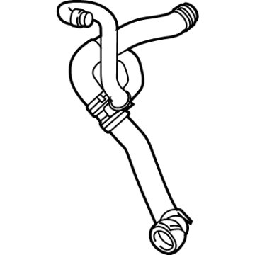 Mopar 68485379AA Upper Hose, Lower