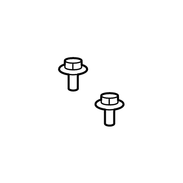 Mopar 68113040AA Reservoir Screw