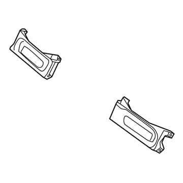 Mopar 68196982AA Filler Panel, Front