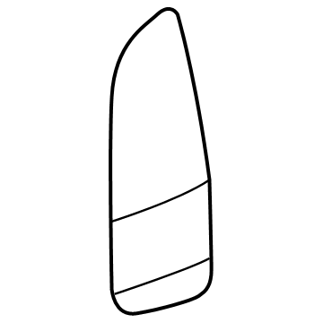 Ram 68460949AA Mirror Glass