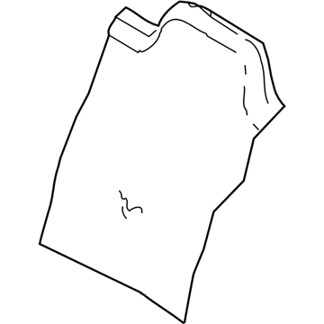 Mopar YK531L5AA Seat Back Cover, Taupe, Rear Driver Side
