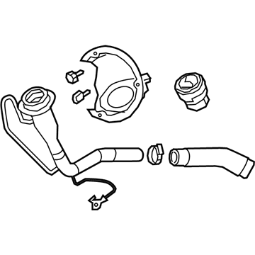 Ram 57009248AA Filler Pocket