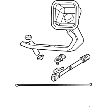 Ram 57009238AA Filler Pocket