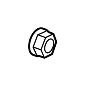 Jeep 6104719AA Rear Mount Nut