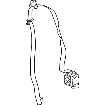 Mopar 5KM49DX9AF Outer Belt, Front Driver Side