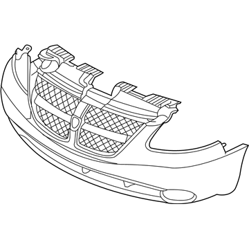 Chrysler Voyager Bumper - UC751W1AA