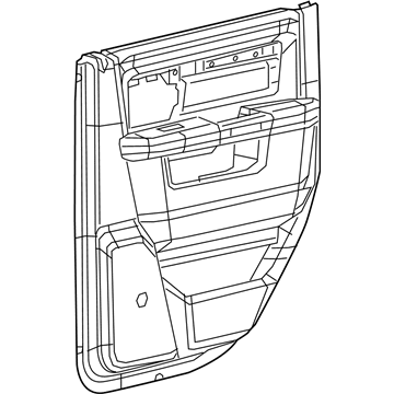 Ram 6MU281X5AA Door Trim Panel