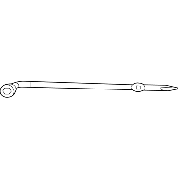 Jeep 68444992AA Luggage Wrench