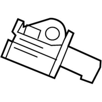 Mopar 68137949AA Impact Sensor, Front