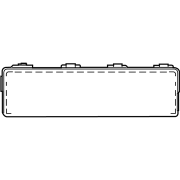 Mopar 5057771AF Knee Inflator Module, Lower