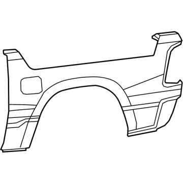 Ram 68638048AB Side Panel