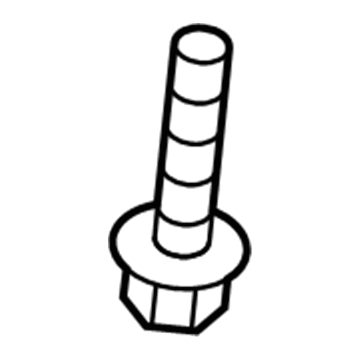 Chrysler 6102208AA Trans Crossmember Mount Bolt