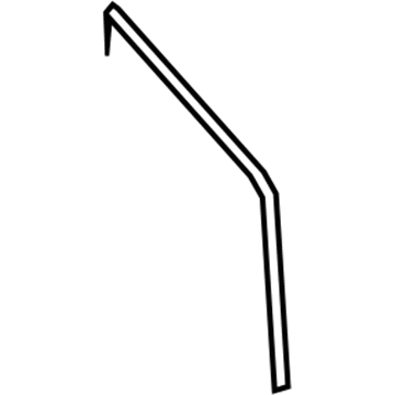 Mopar 5136141AB Mirror Glass, Front Driver Side