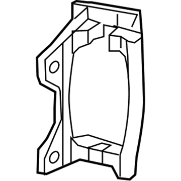 Jeep Brake Caliper Bracket - 68385239AA