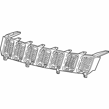 Mopar 5UP86RXFAB Grille, Front Upper