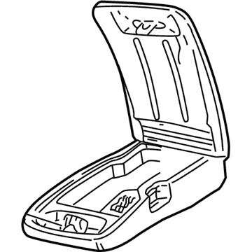 2002 Dodge Dakota Armrest - TG111L5AA