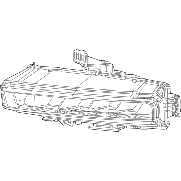 Jeep Grand Cherokee L Fog Light - 68376847AG