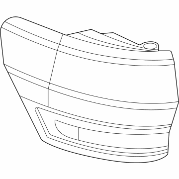 Jeep Grand Cherokee WK Back Up Light - 68471329AA