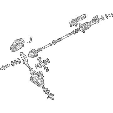 Ram 68257422AG Axle