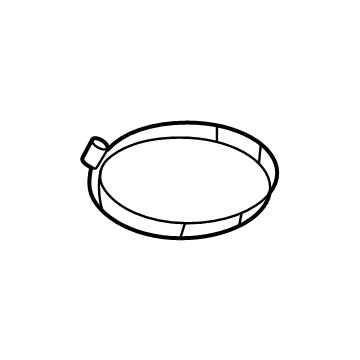 Jeep 6513276AA Air Duct Clamp