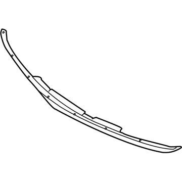 Mopar 5288792AB Air Deflector, Front