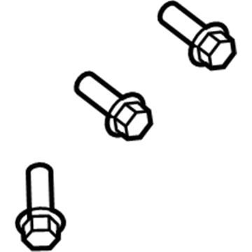 Ram 6509539AA Rear Shield Screw