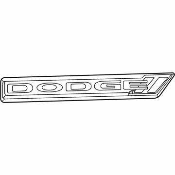 Dodge 68357731AA Nameplate