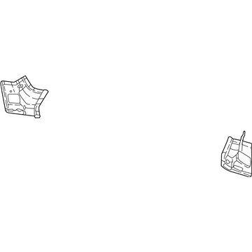 Dodge 68043162AC Pillar Reinforcement