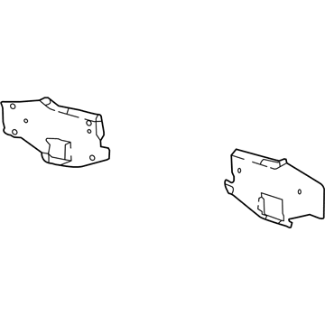 Dodge 68044792AA Reinforcement Plate