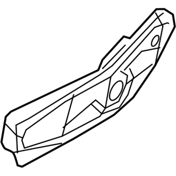 Mopar 5RT03DX9AC Track Cover, Black/Gray, Front Outer Driver Side