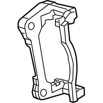 Mopar 68316497AA Caliper Mount, Front